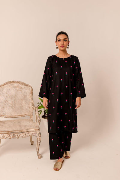 ZARA SHAHJAHAN DHANAK 2PC EMBROIDERED