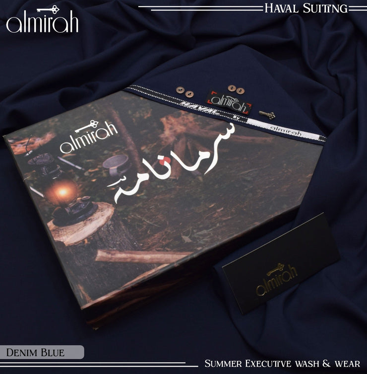 Almirah سرمانامہ HAVAL SUITING ( EID COLLECTION BOX PACKING )
